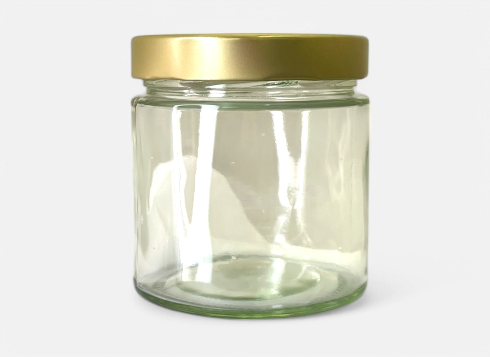 Glasburk med lock 415 ml