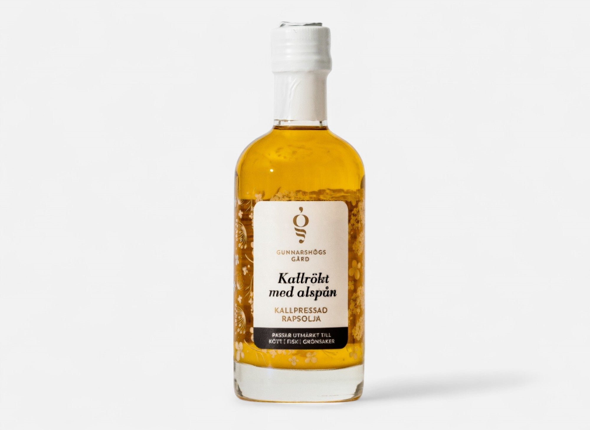 Rapsolja Kallrökt med Alspån 0,25L