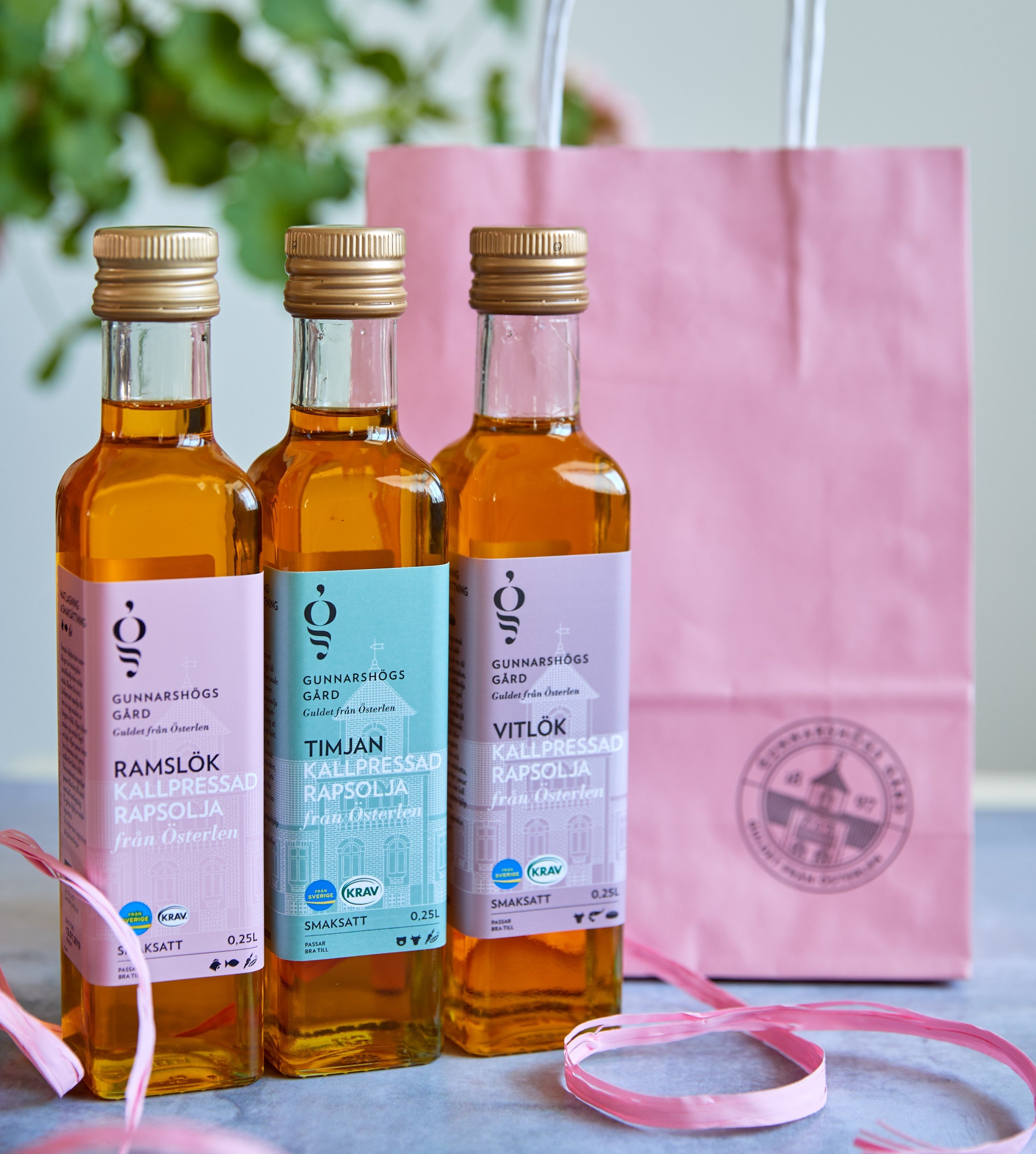 Smaksatta, Rosa påse