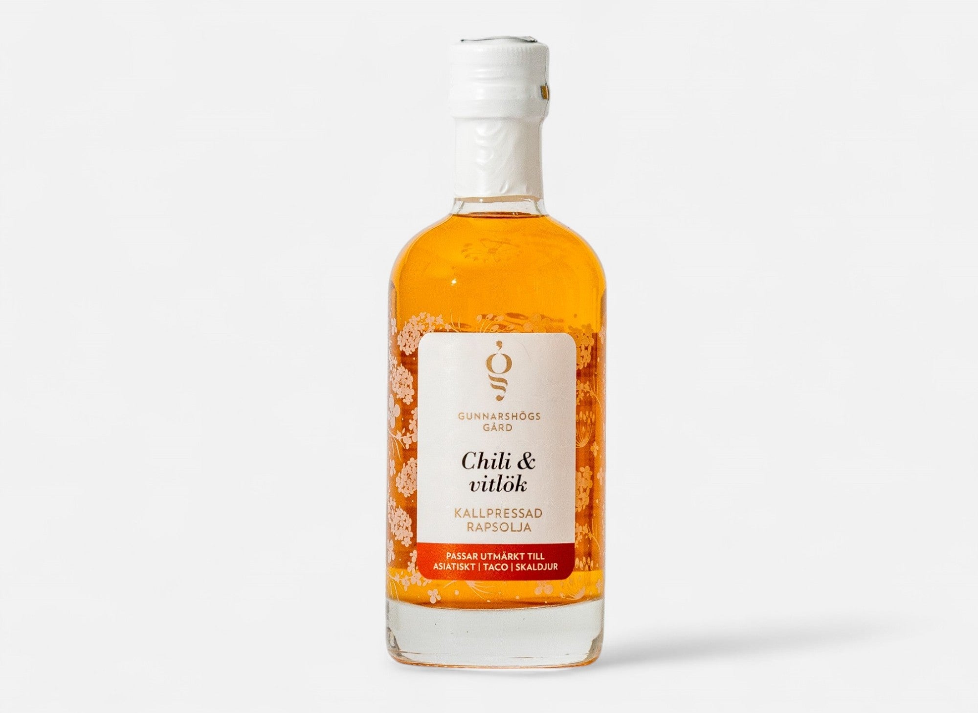 Rapsolja Chili & Vitlök 0,25 L