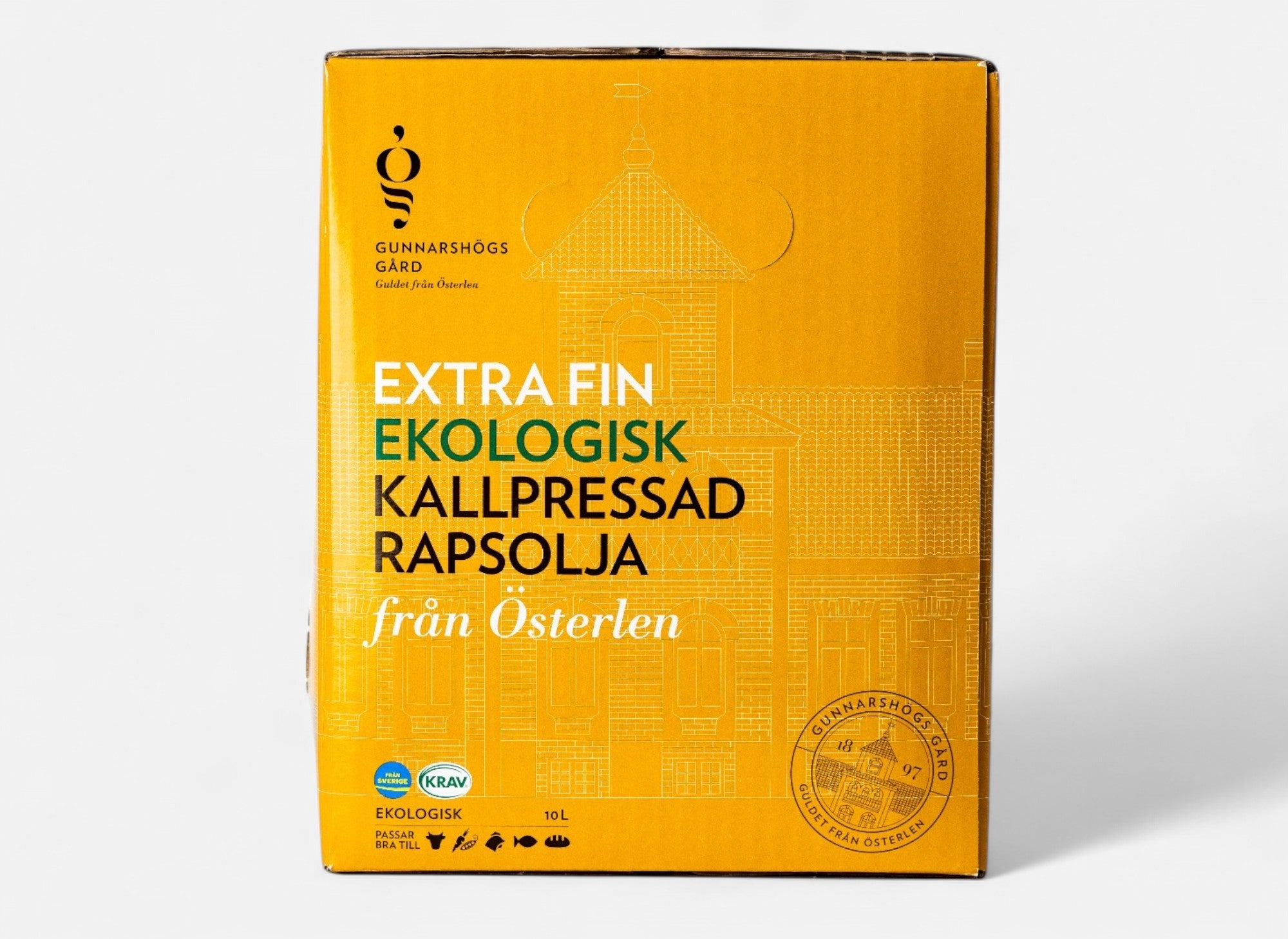 Rapsolja KRAV 10 L bag-in-box