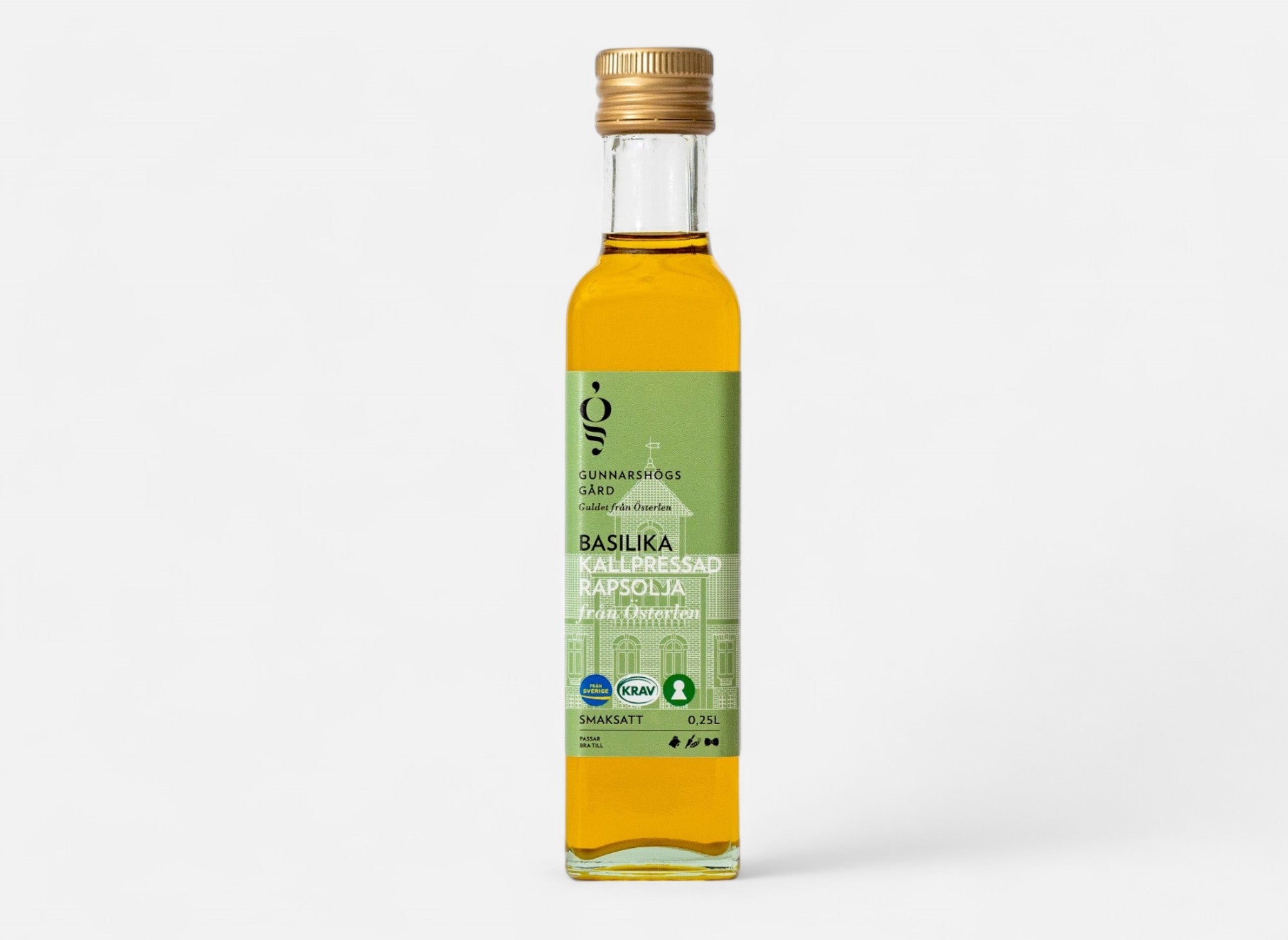 Rapsolja Basilika KRAV 0,25 L