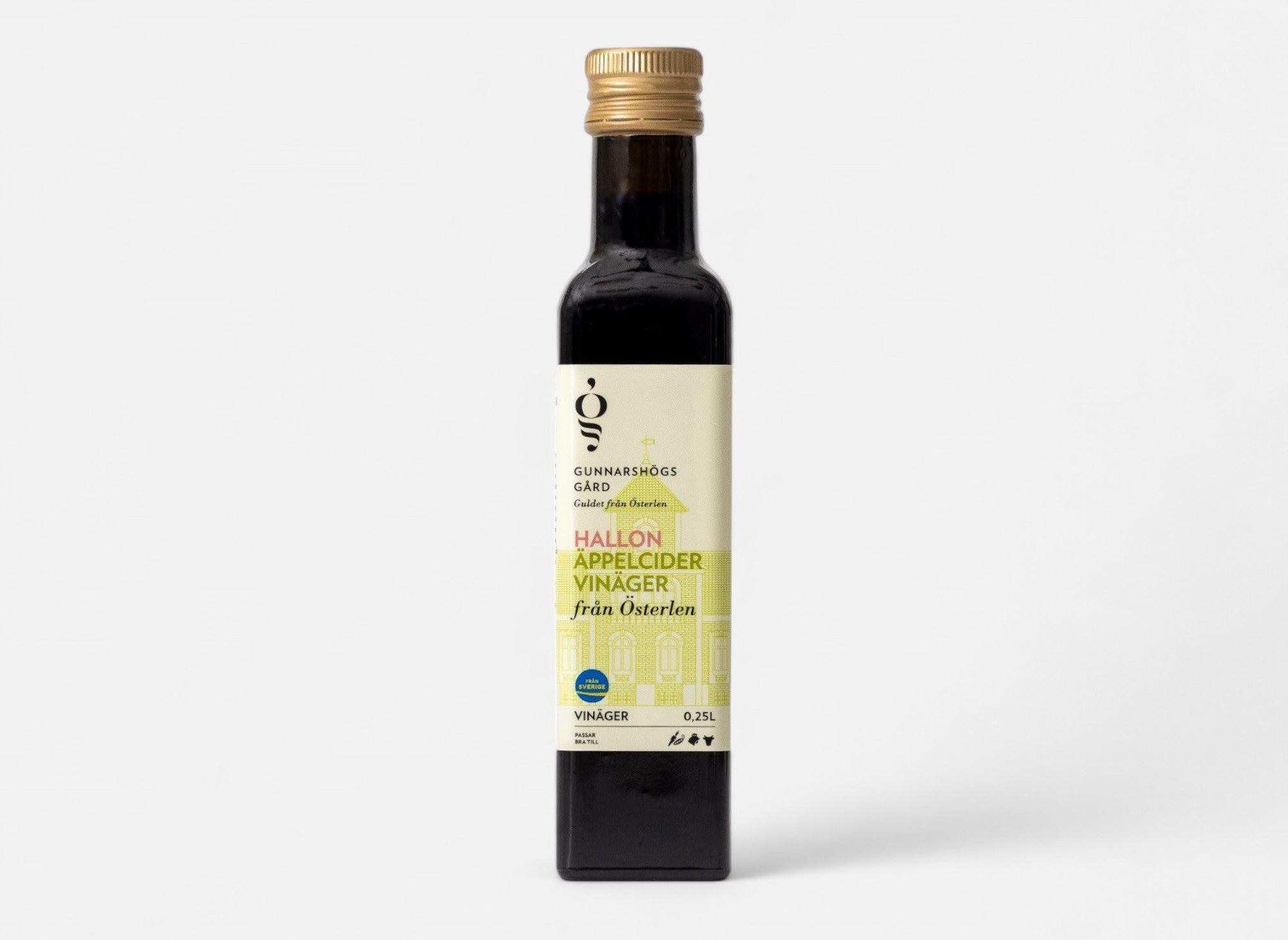 Äppelcidervinäger Hallon 0,25 L