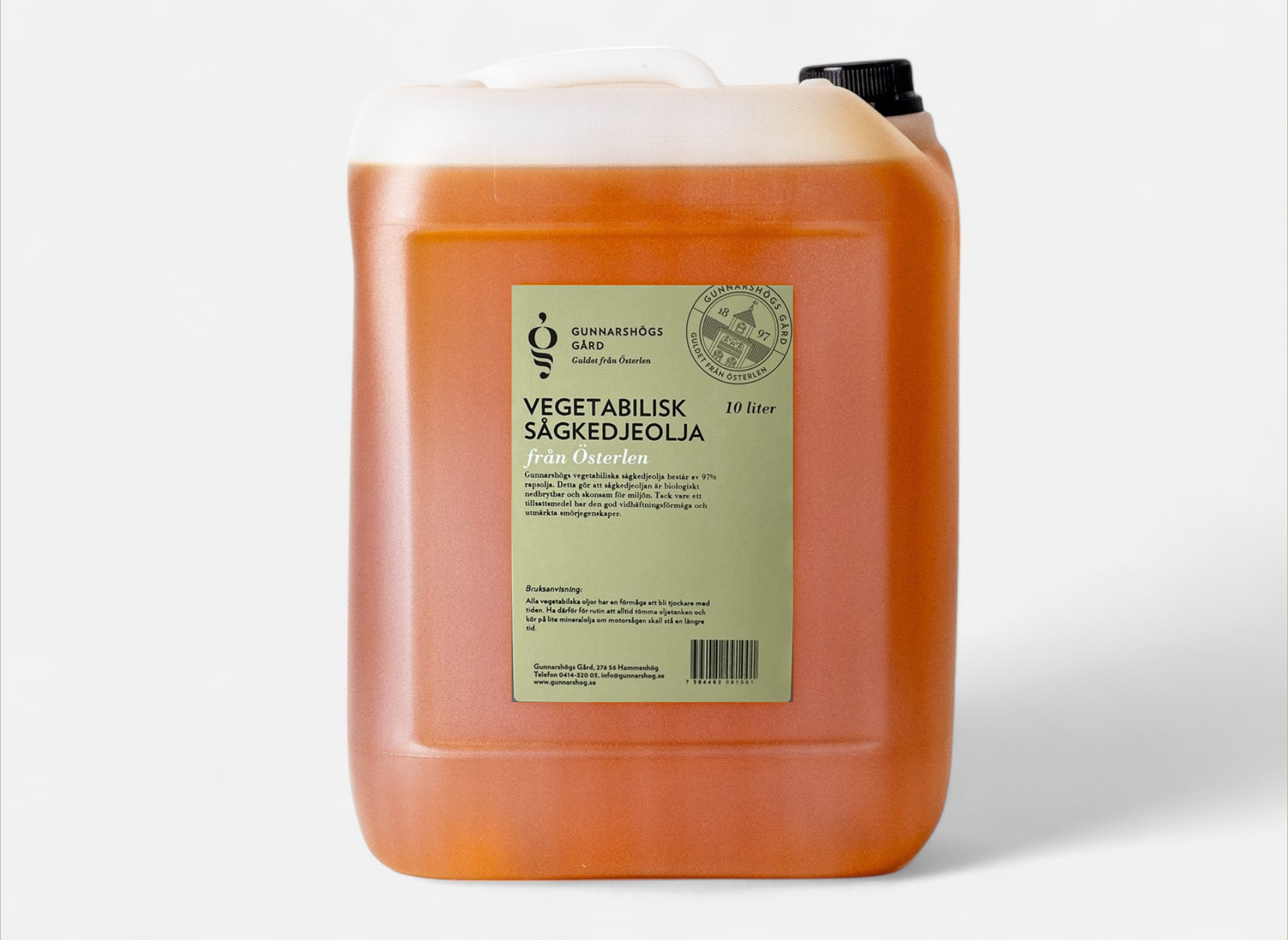 Sågkedjeolja 10 l