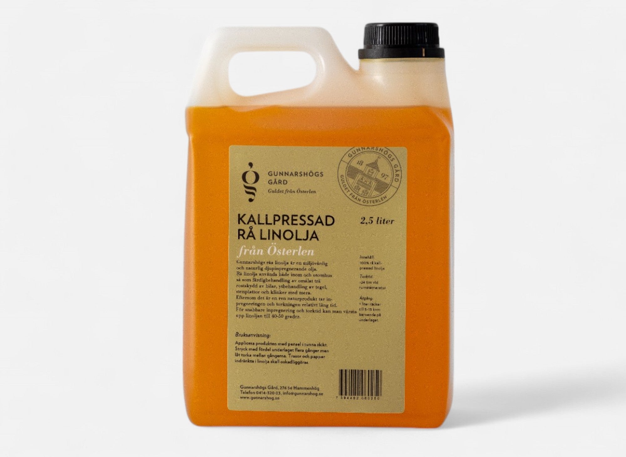 Rå linolja 2,5 L
