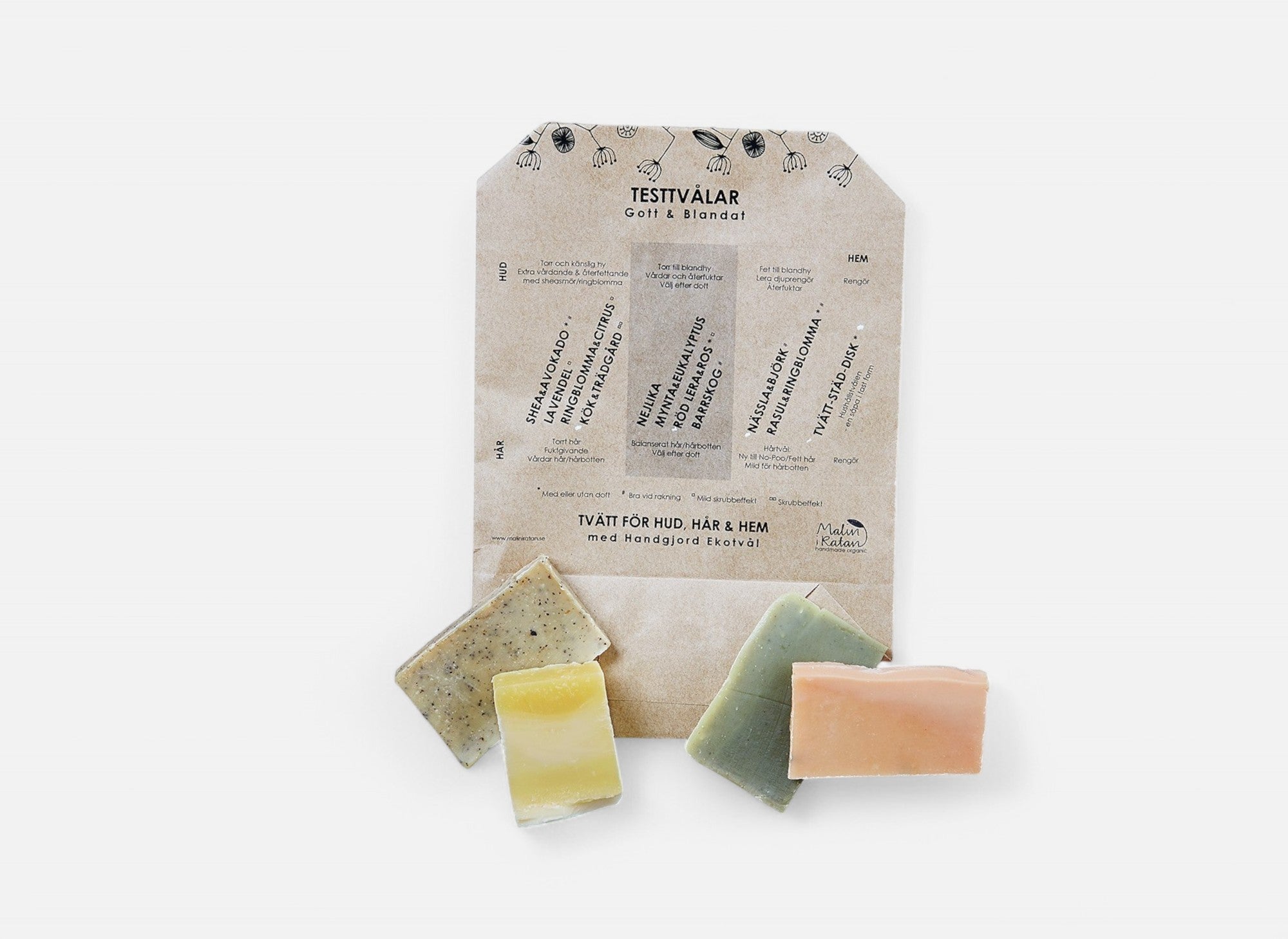 Ekotvål Test-Tvålar