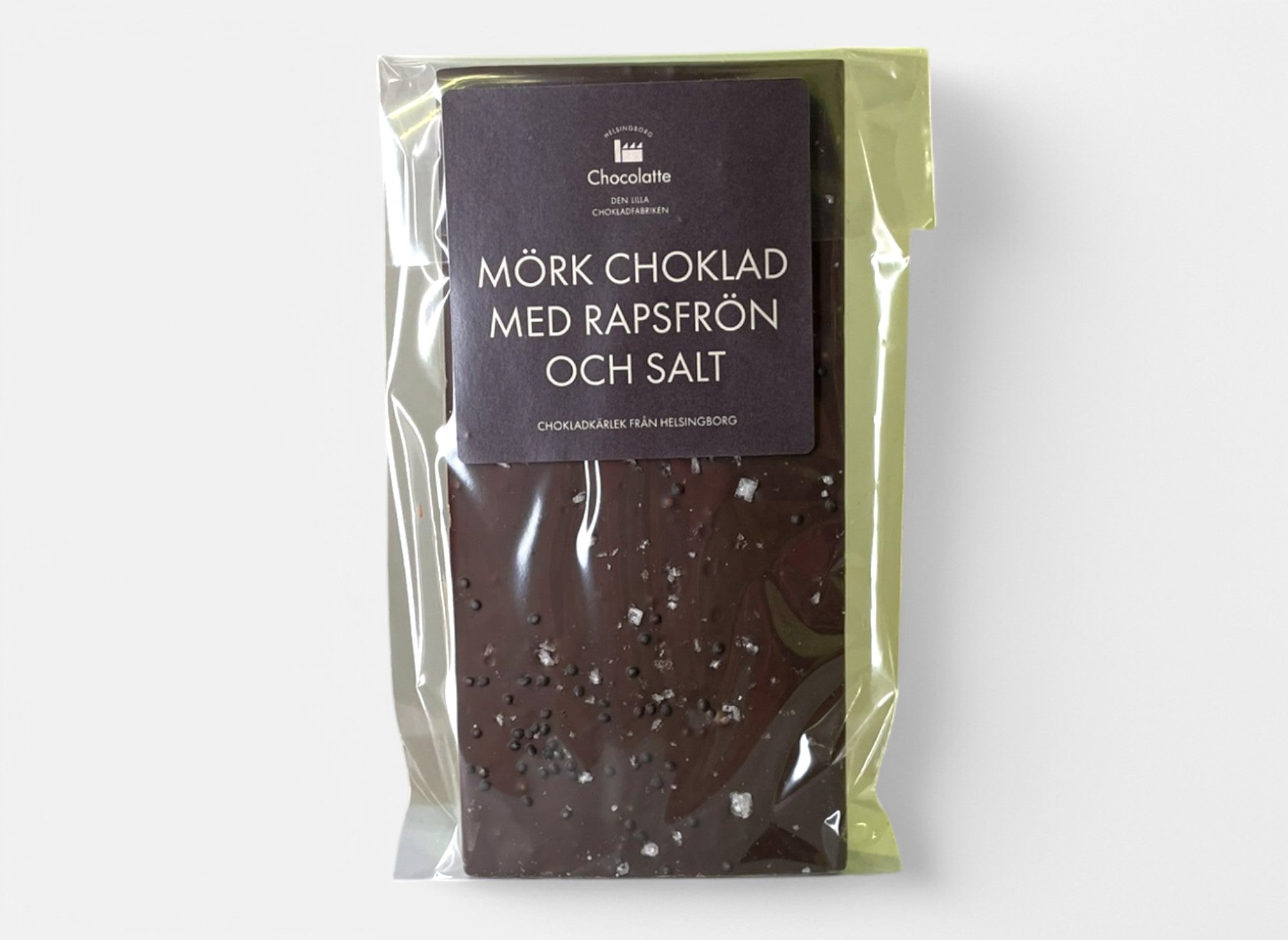 Dark chocolate with rapeseeds &amp; salt 80 g