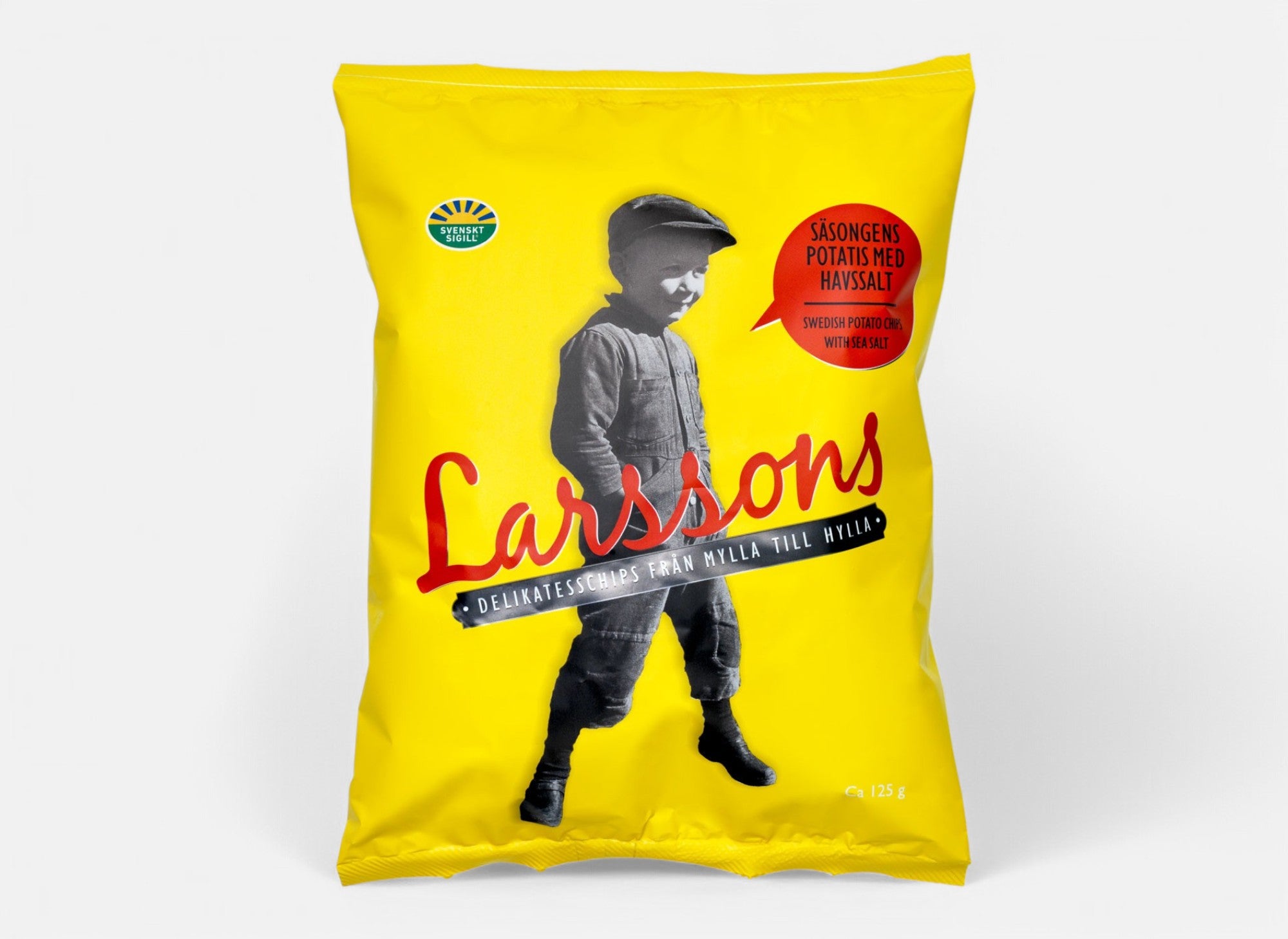 Delikatesschips Säsongspotatis med havssalt 125 g
