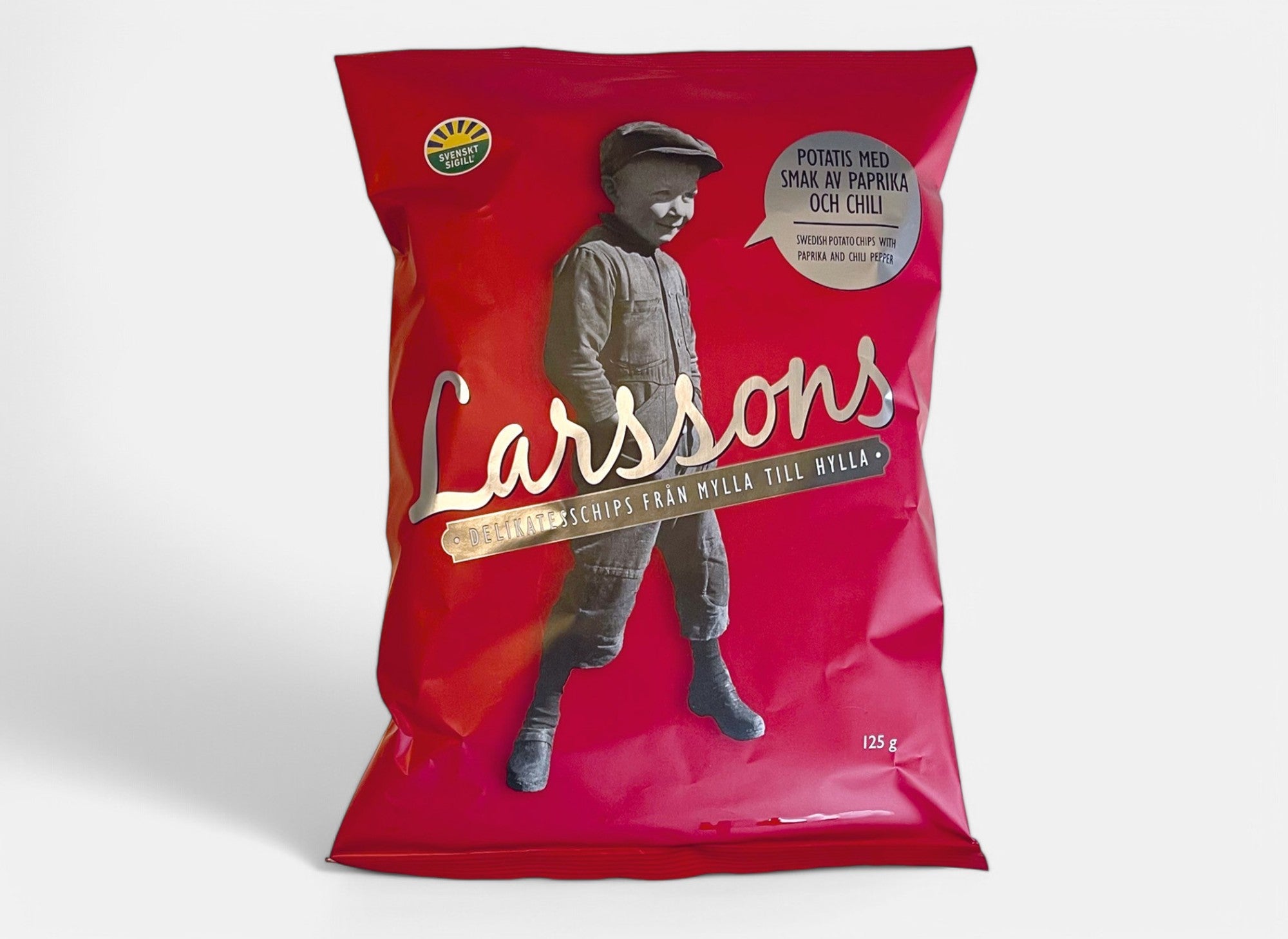 Delikatesschips Paprika och chili 125 g