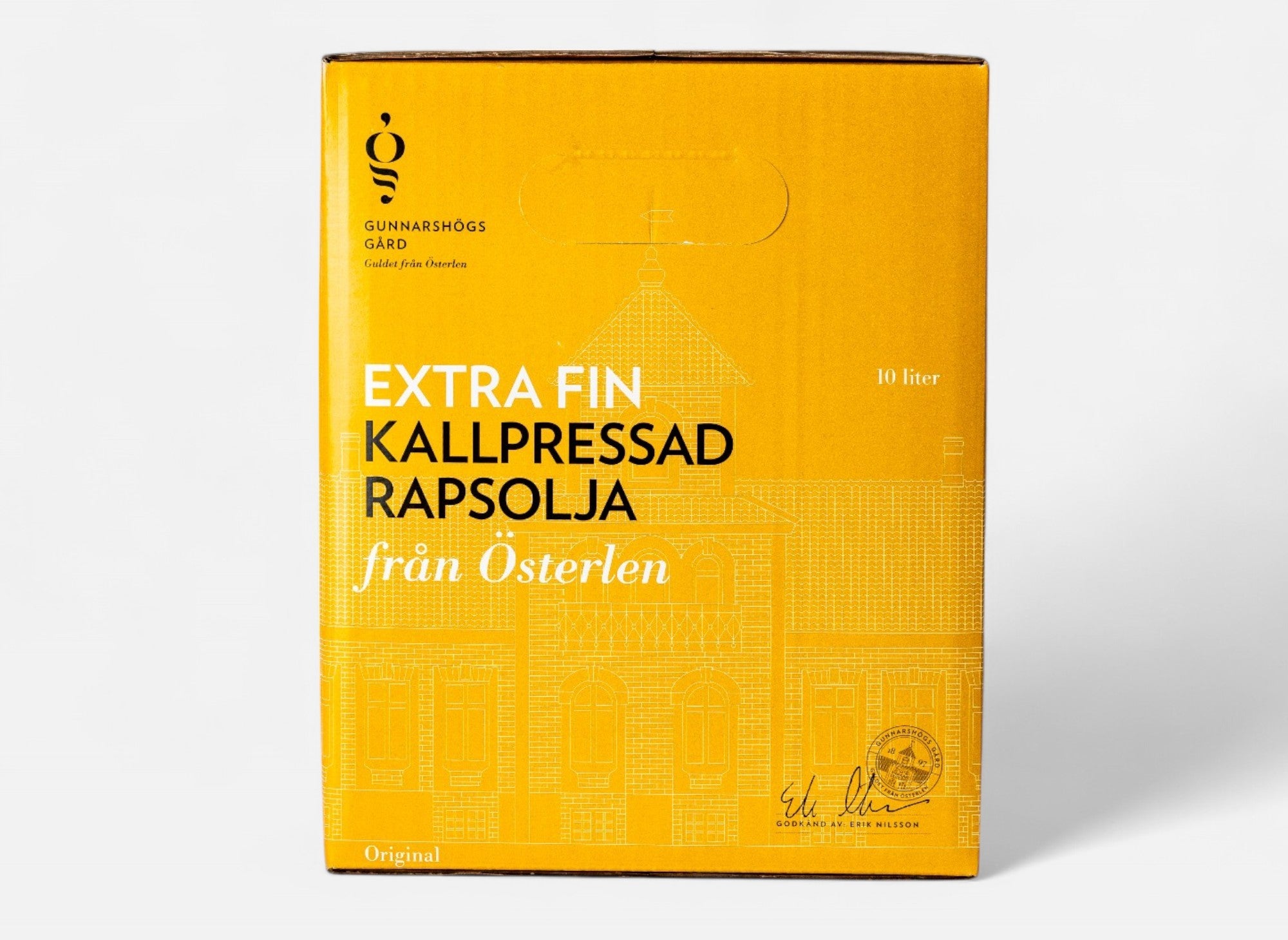 Rapsolja Gunnarshög Bag-in-box 10L